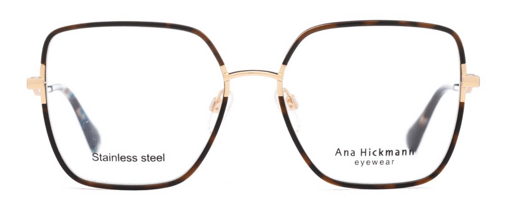 Lunettes De Soleil Ana Hickmann HI3069 - Couleur Havane, Protection UV400, Neuves Avec étiquettes